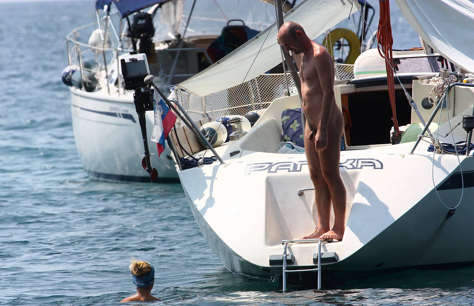 Pure Nudism Beautiful Boating Trip - 1