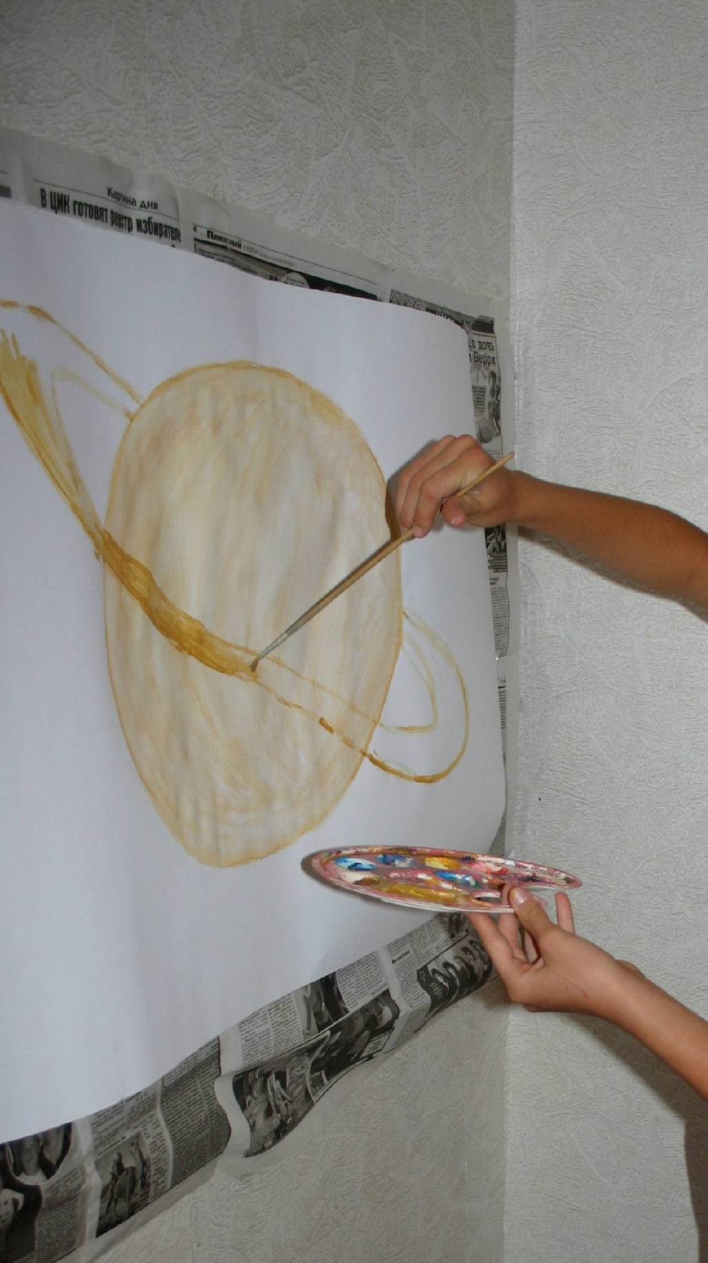 Pure Nudism Body Painting Girls Activity - 2