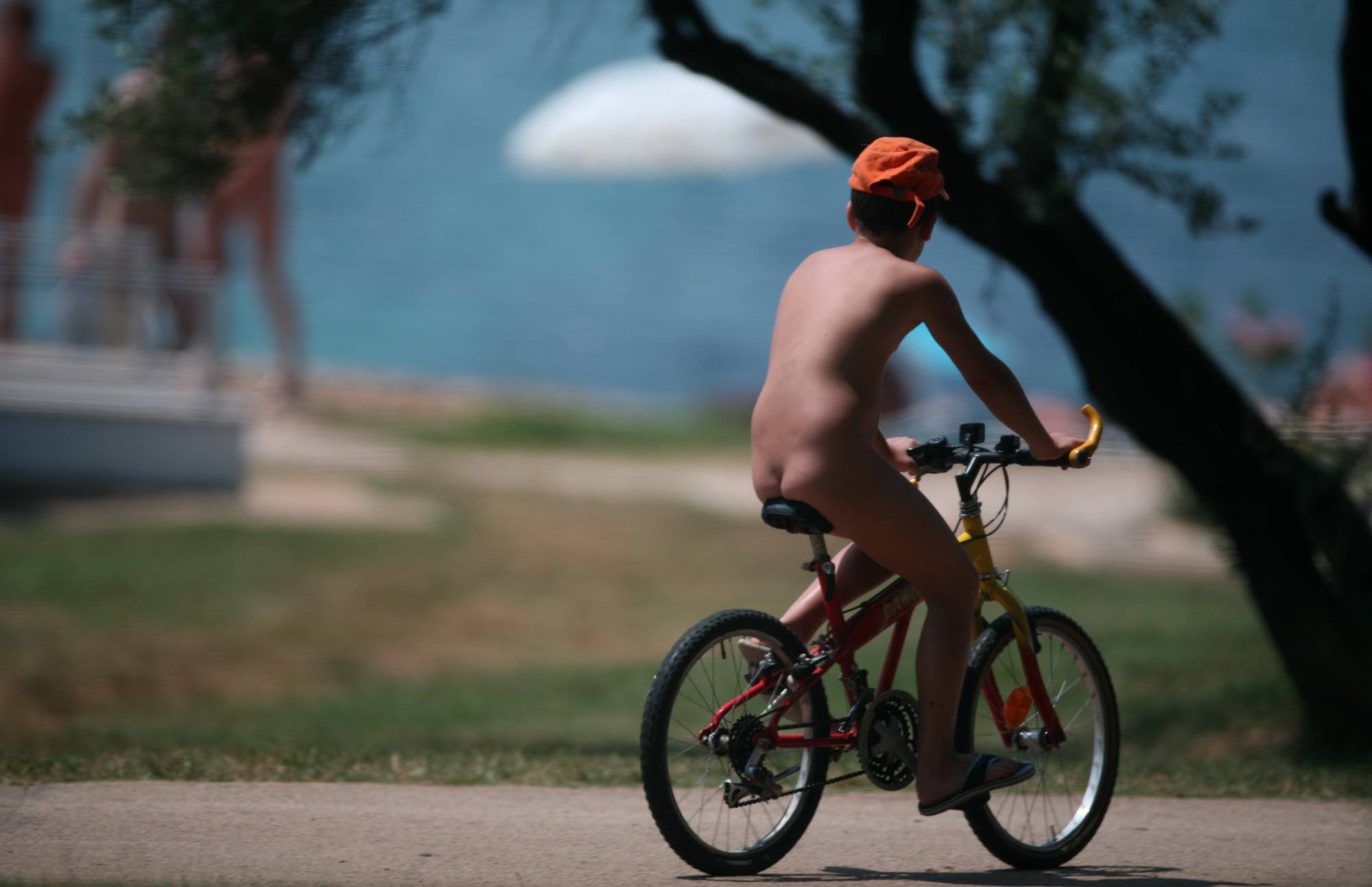 Nudist Pics Boy Naturist Day Bikers - 2
