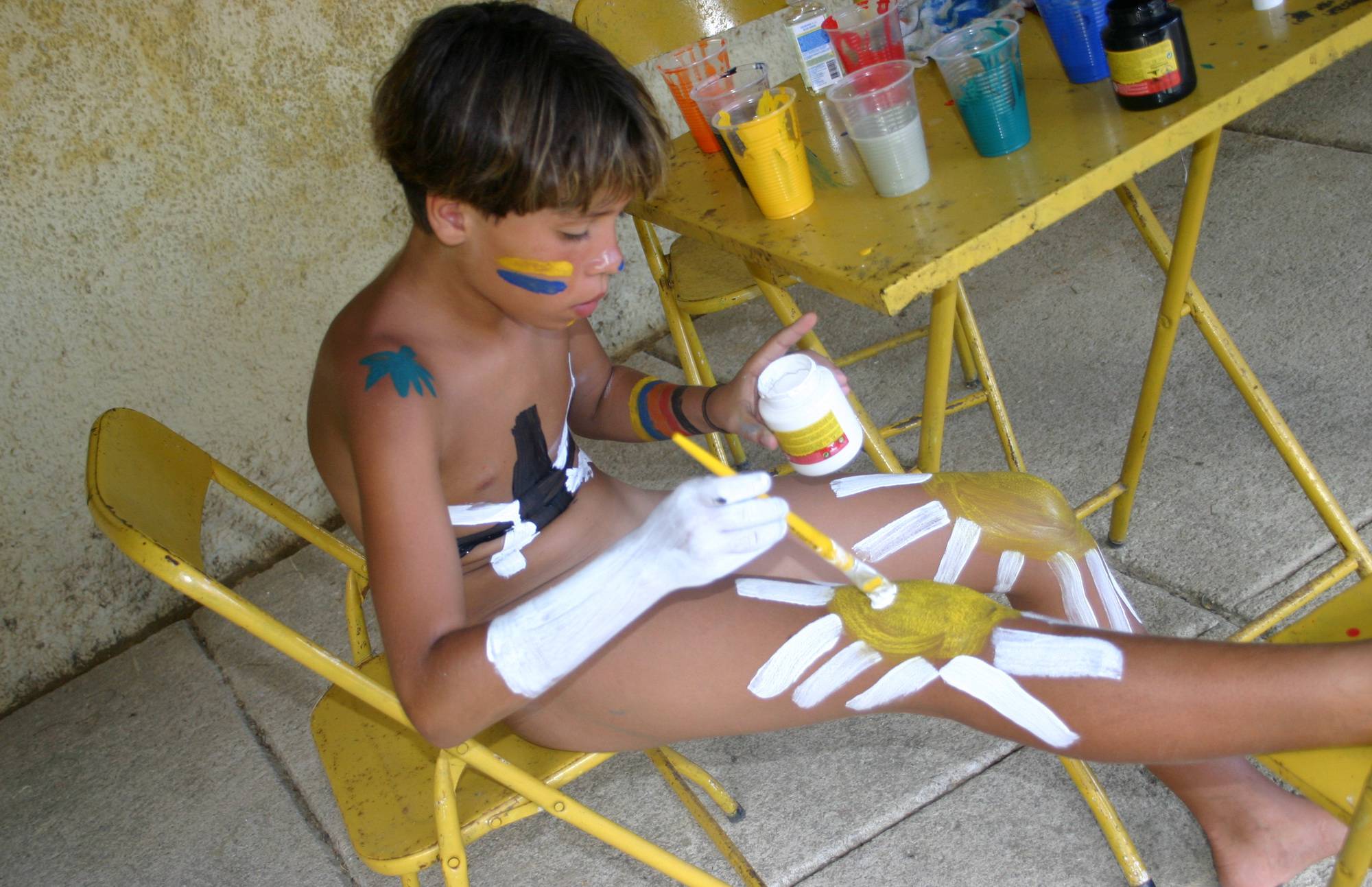 Nudist Pics Brazilian Self Body Paints - 1