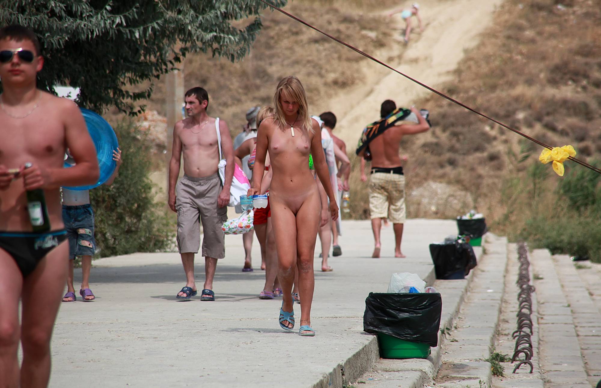 Nudist Photos Large Outdoor Festival - 1