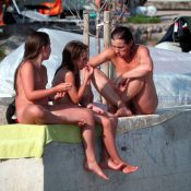 Nudist Family Wall Retreat