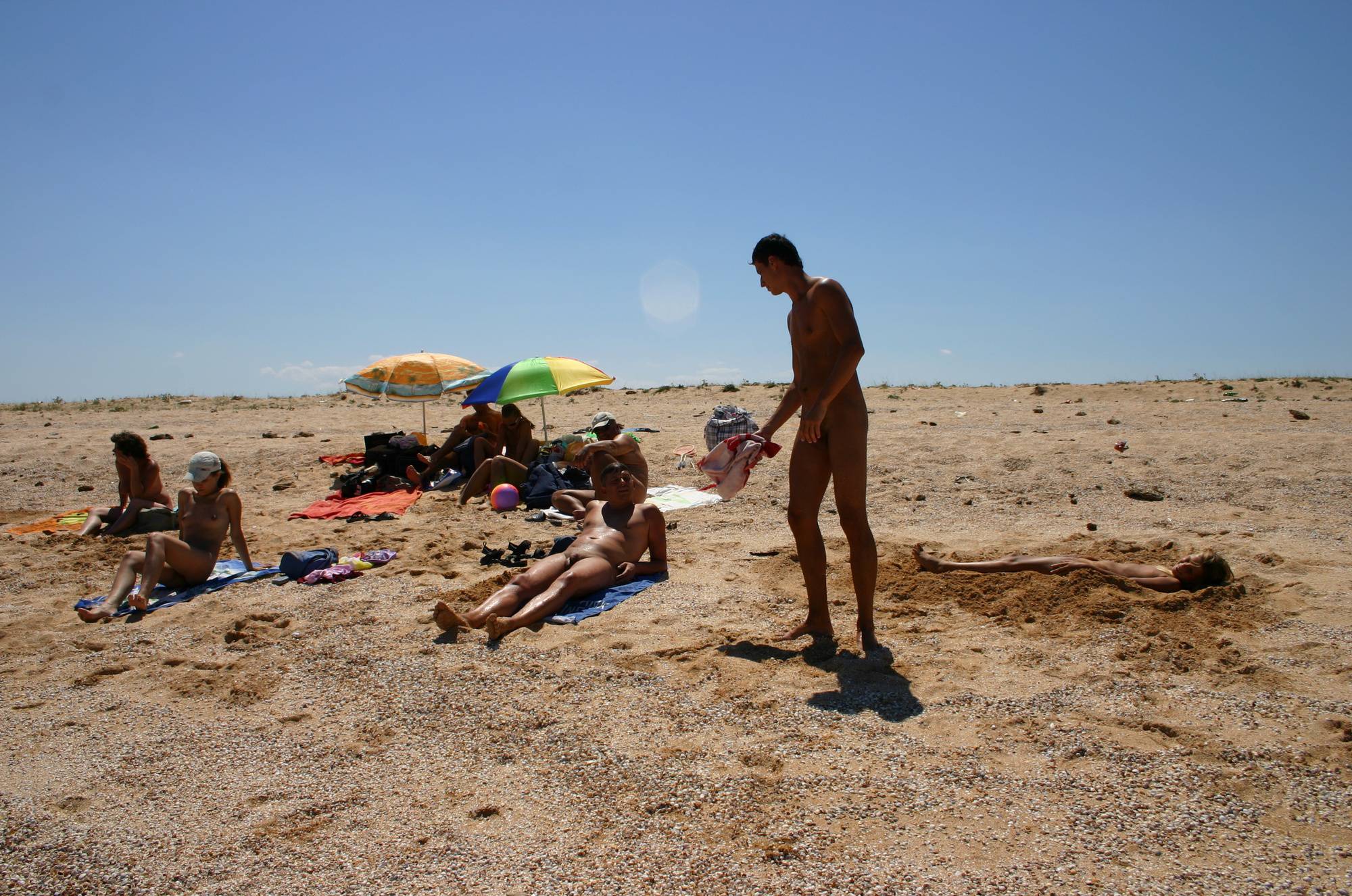 Nudist Pics Naturist Beach Sand Kings - 1