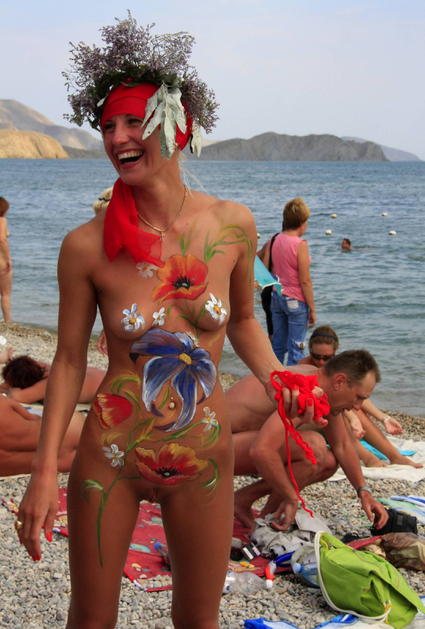 Nudist Pics Sand Beach Goddess One - 1