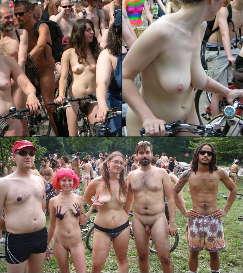 Nudist Pictures World Naked Bike Ride [WNBR] UK 2011 - Poster